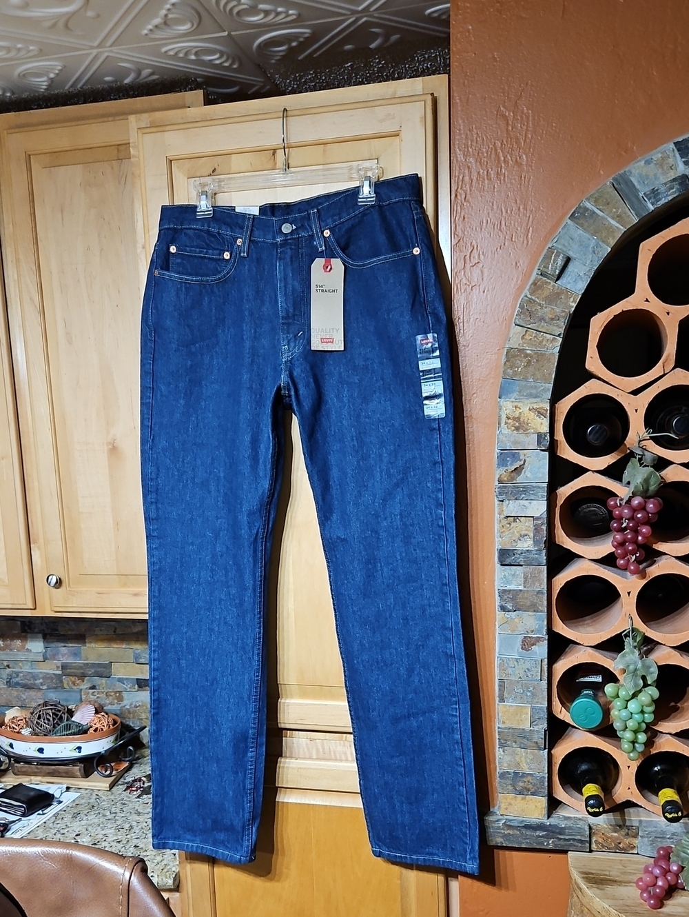 Levi's 514 Straight Leg Jeans Blue NWT
